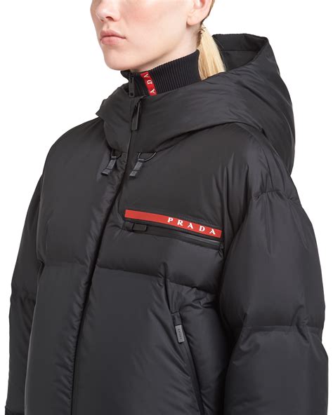 prada puffer coats womens|prada puffer jacket cropped.